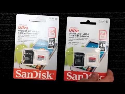 sandisk micro sd card comparison